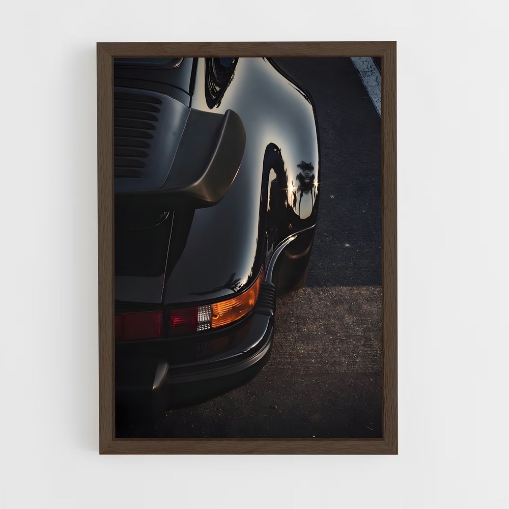Poster turbo dynamique – affiche Porsche (vue 5)